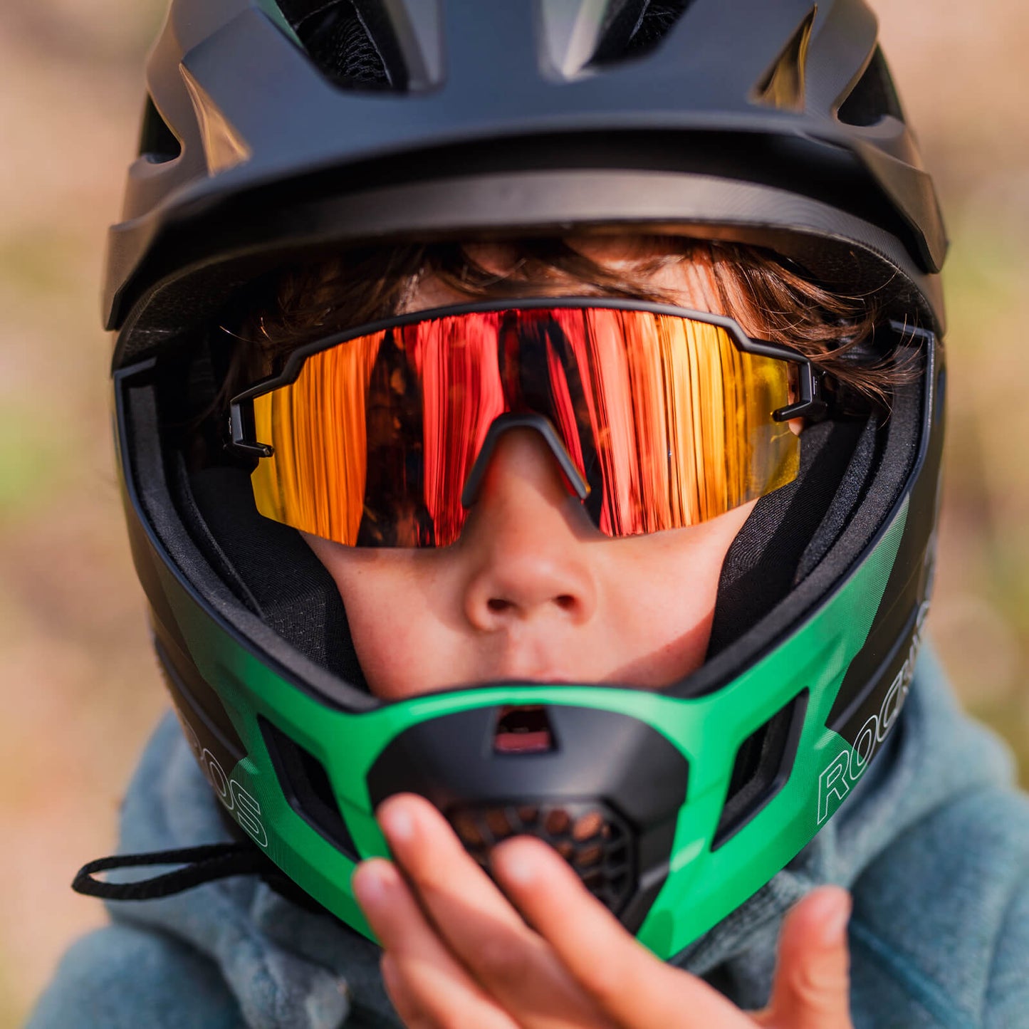 Kinder Fahrradbrille Polarisiert UV400 Schutz