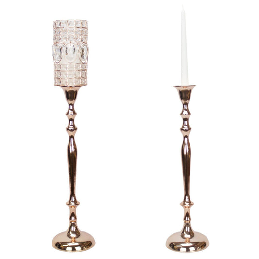 Kerzenständer Chalice 2-in-1 Blumenständer Deko Säule Ständer 3-er Set