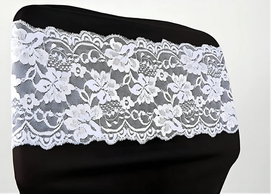 Stuhlschleifen | Spitze Blumen