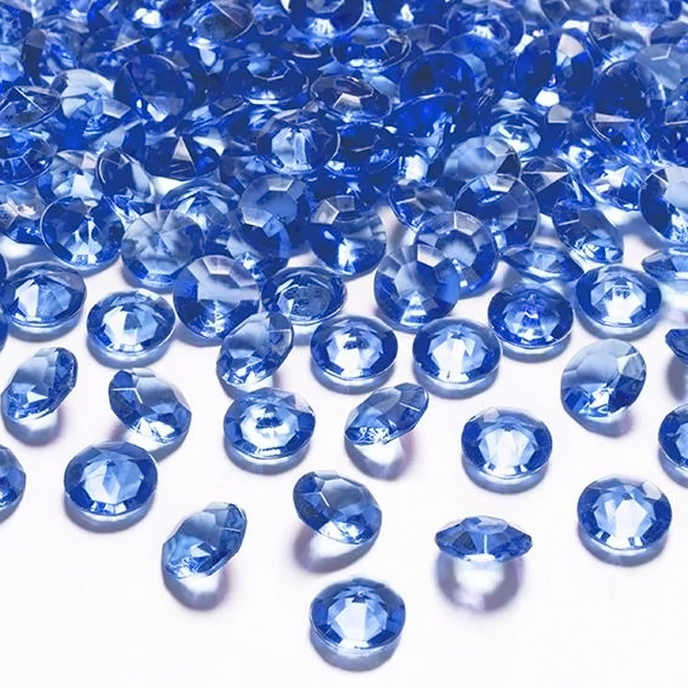 100 Dekosteine Diamant | Ø 12 mm