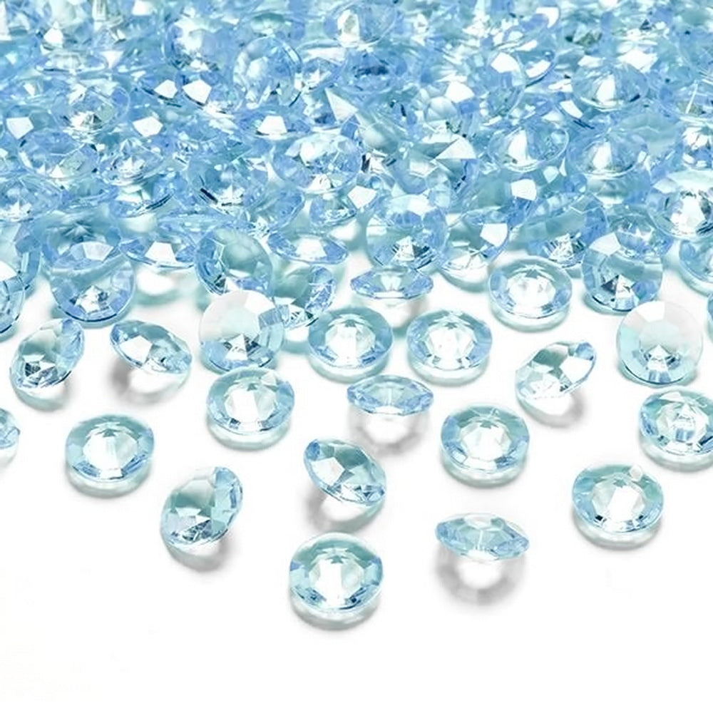 100 Dekosteine Diamant | Ø 12 mm