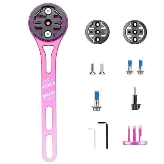 Aero Fahrradcomputer Halterung mit Schnellverschluss Leichtbau Lenkerverlängerungshalterung