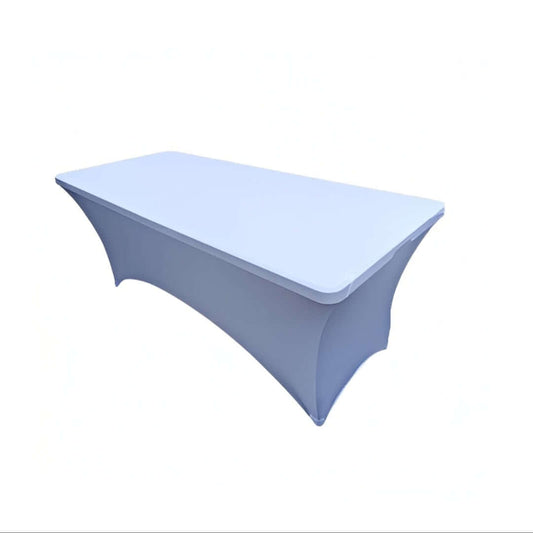 Husse für Bankettische weiss