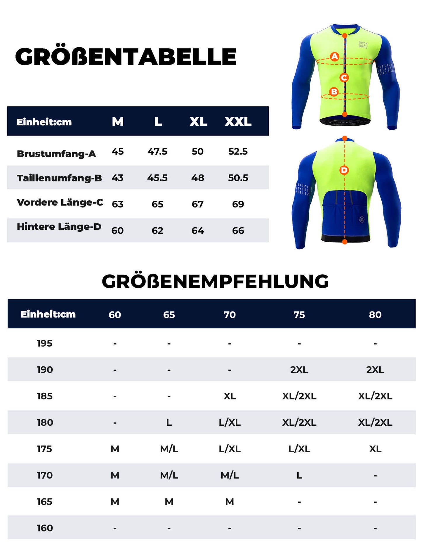 Fahrradtrikot Langarm Herren Winter Warm Fleece Radtrikot Atmungsaktiv Elastisch Mit 3 Taschen und Reflektierend