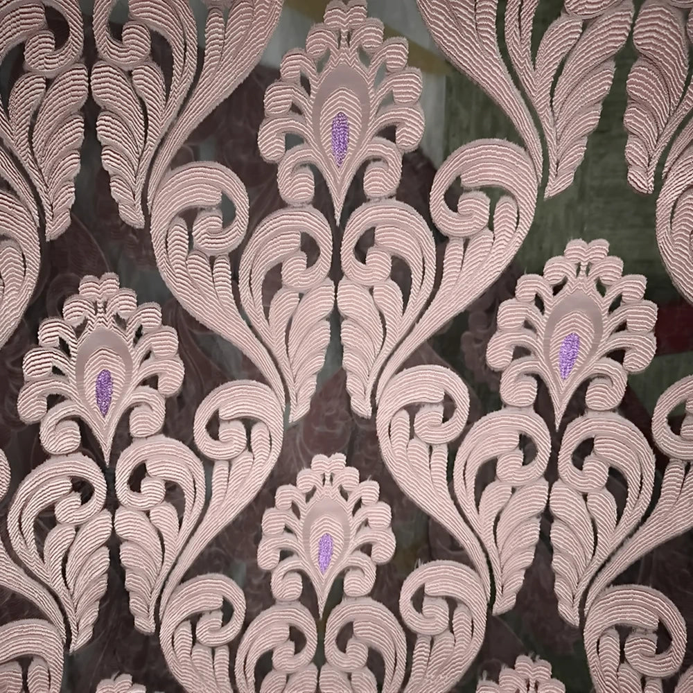 Gardinenstoff Jacquard/Organza Meterware | Breite 280 cm