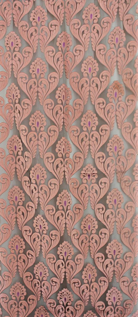 Gardinenstoff Jacquard/Organza Meterware | Breite 280 cm