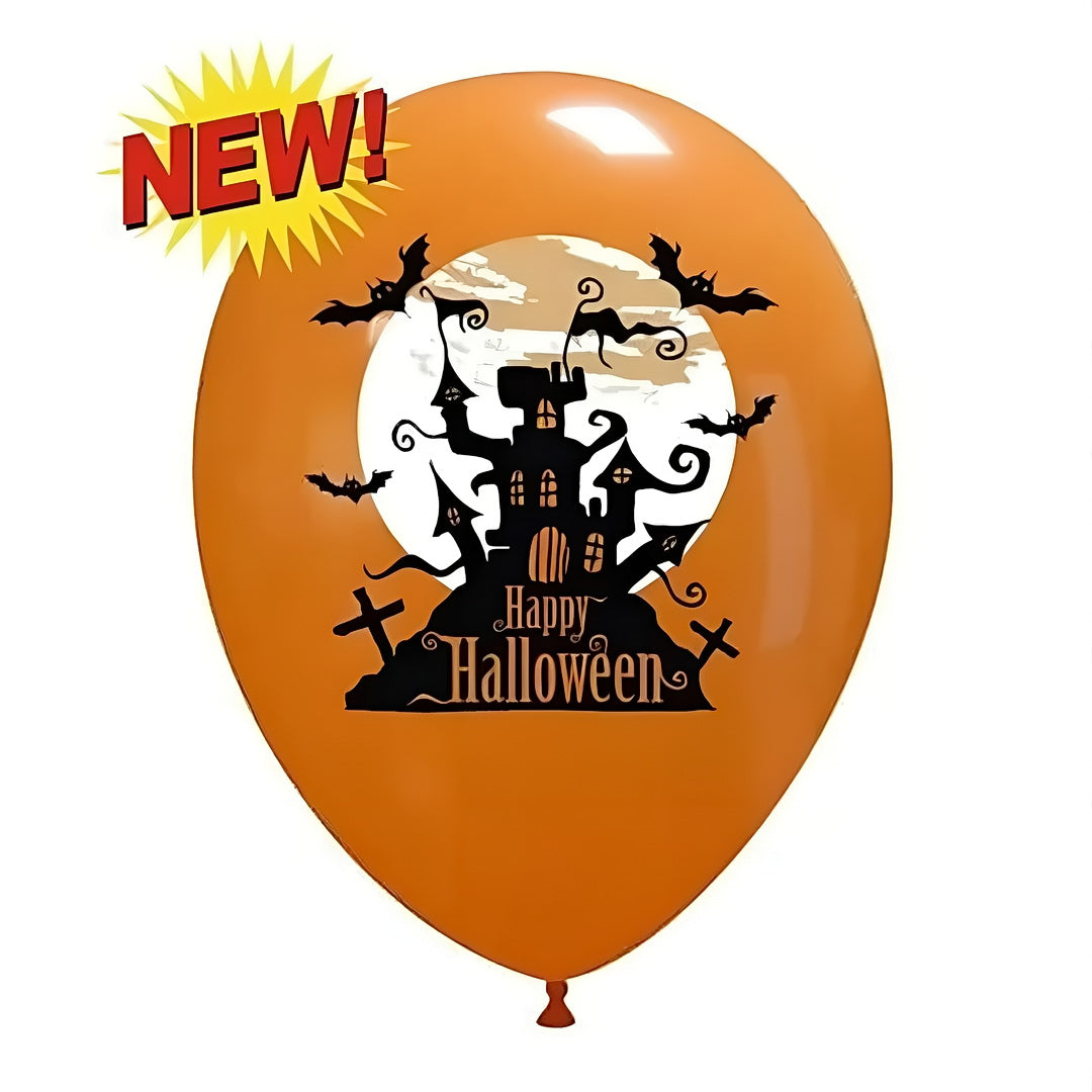 10 Luftballons Naturlatex | Halloween