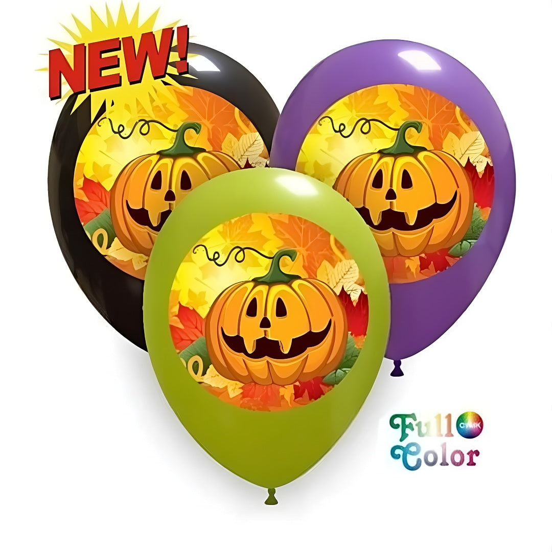 10 Luftballons Naturlatex | Halloween