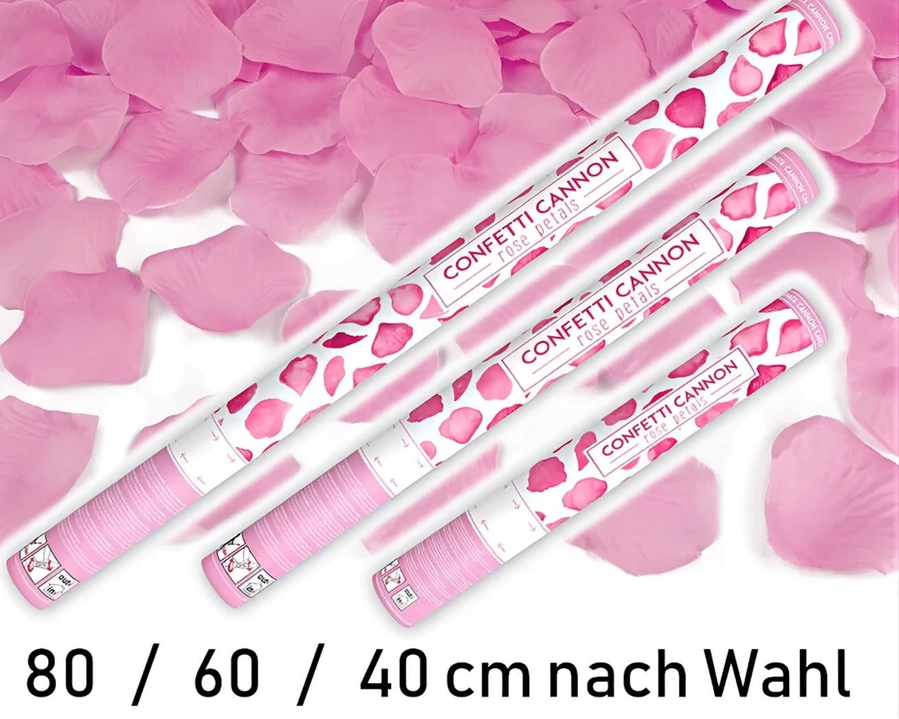 Konfettikanone_Konfettiform_Rosenblaeter_Rosa