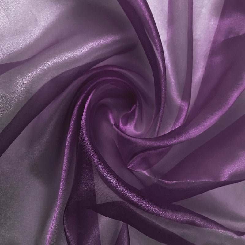Organza Meterware Lila
