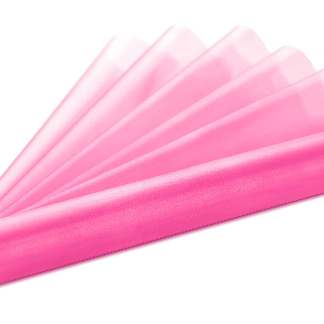 Organza Stoff Band fertig geschnitten | 9 m x 16/36 cm