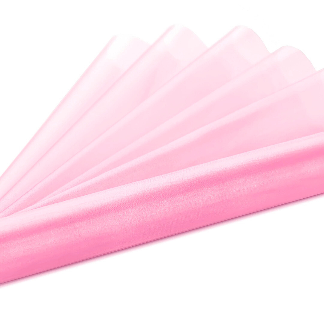 Organza Stoff Band fertig geschnitten | 9 m x 16/36 cm