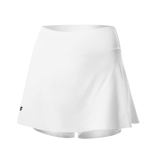 TVI Damen 2 in 1 Fahrradrock Kurze Gepolstert Radlerhose mit Tasche