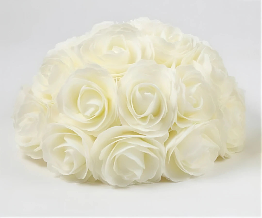 Blumen Rosenhalbkugel / Rosenkugel Schaumrosen Hochzeit Dekokugel Hochzeitdeko