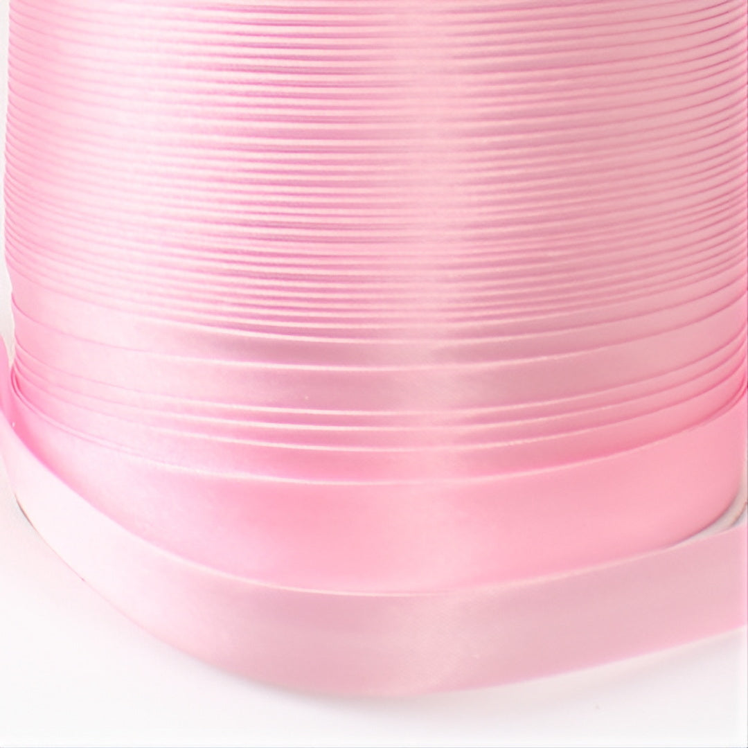 Satin Schrägband | Breite 15 mm - gefalzt