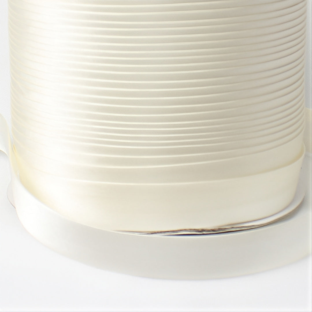 Satin Schrägband | Breite 15 mm - gefalzt