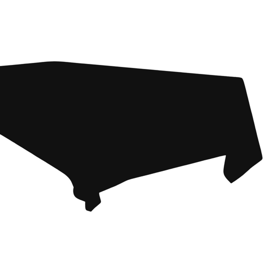 Tischdecke Schwarz