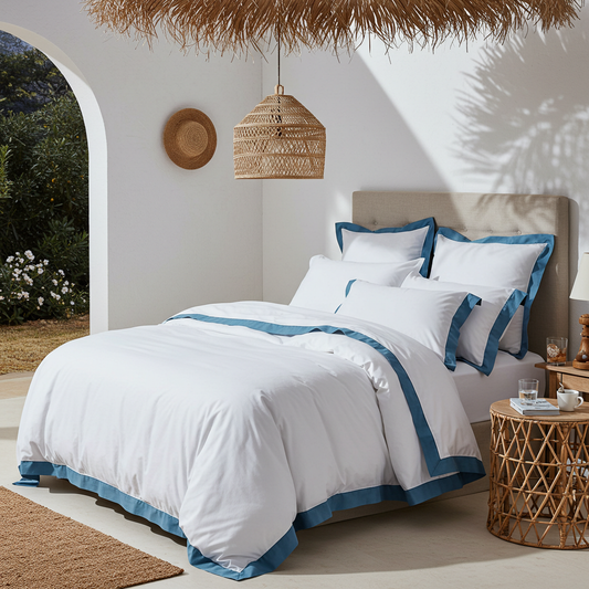 Aura Baumwolle Perkal Deckenbezug