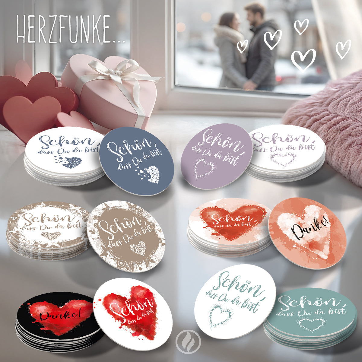 50 Bierdeckel Geburtstag Schon wieder 29 Herz, Schon wieder 29 Weiß/Pink