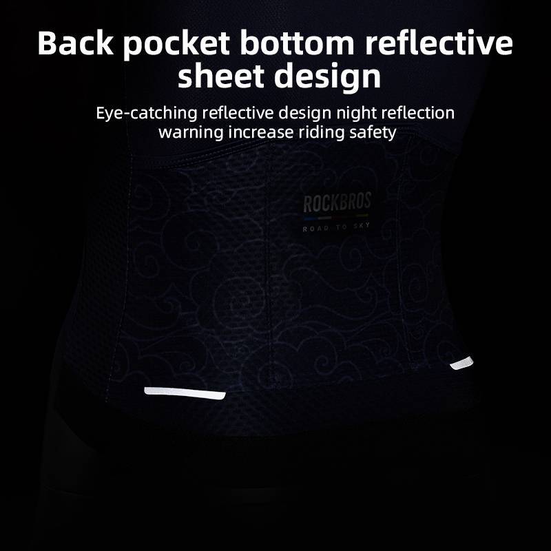 ROAD TO SKY Herren Langarm-Radtrikot Fahrrad Jersey für MTB & Rennrad