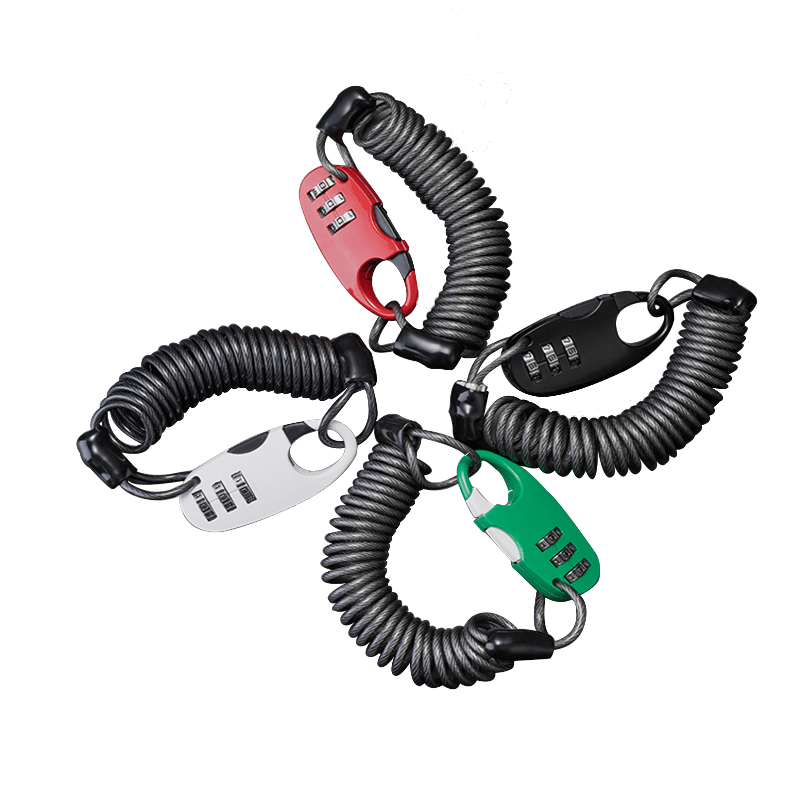 ROCKBROS Helmschloss Kabelschloss Leichtgewichts-Zahlenschloss