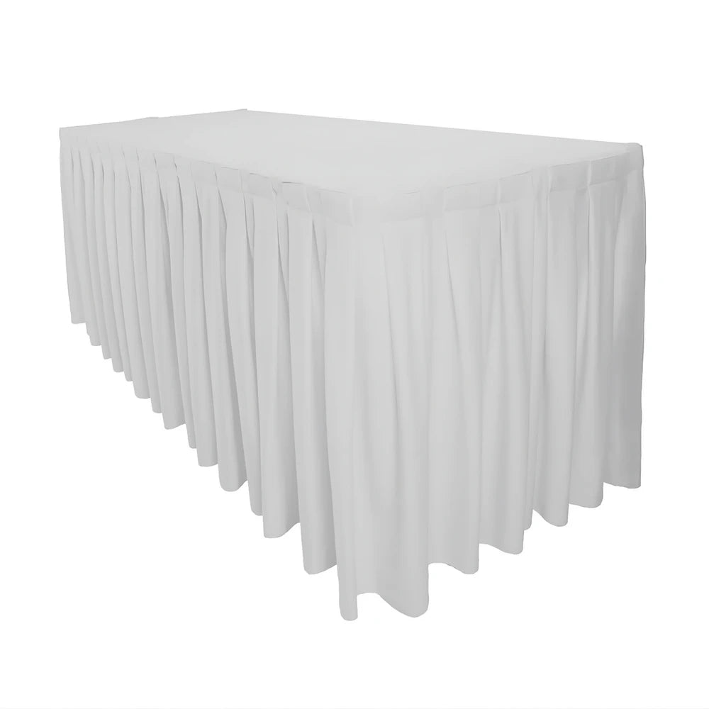 Tischrock Kellerfalte | ca. 73 cm x 90/480 cm