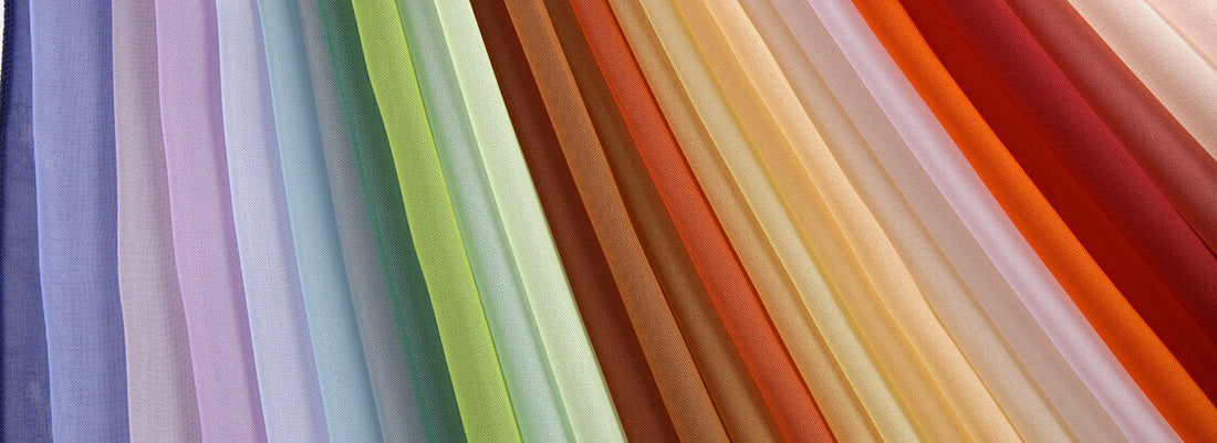Farbpalette Stoffe