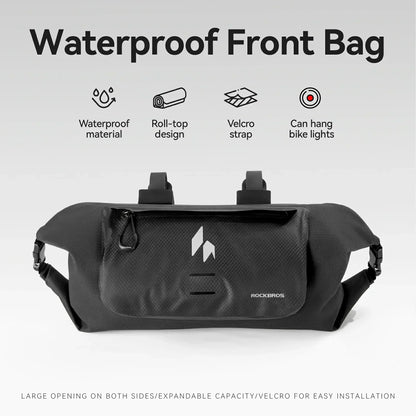 100% Wasserdichtes Fahrradtasche Lenkertasche 8L AS-154 RideMate