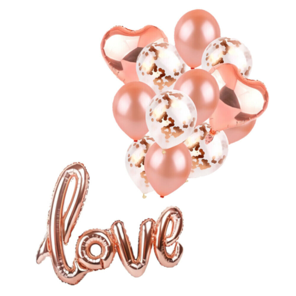 Konfetti Luftballon Sets | Verschiedene Farben und Designs