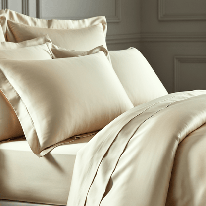 Charm Baumwolle Satin Spannbettlaken