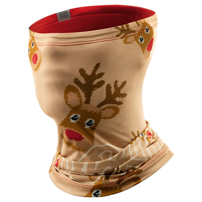 2-in-1 Kinder Halstuch & Mütze Doppelseitig Schlauchschal Wärmende Halswärmer Multifunktionstuch