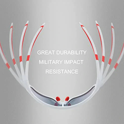 ROCKBROS Fahrradbrille Polarisierte Sportsbrille mit UV-Schutz