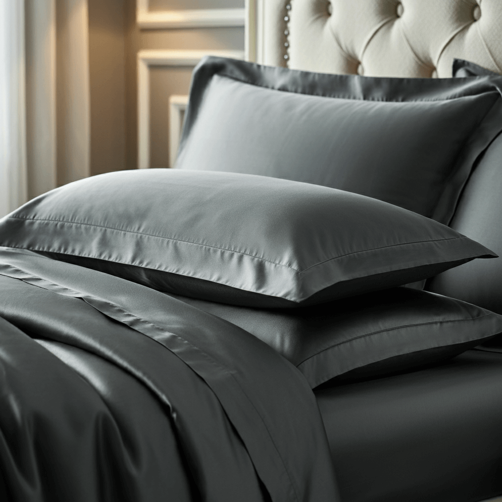 Charm Baumwolle Satin Spannbettlaken