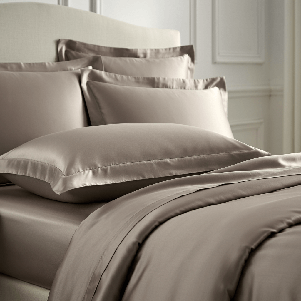 Charm Baumwolle Satin Kissenbezug