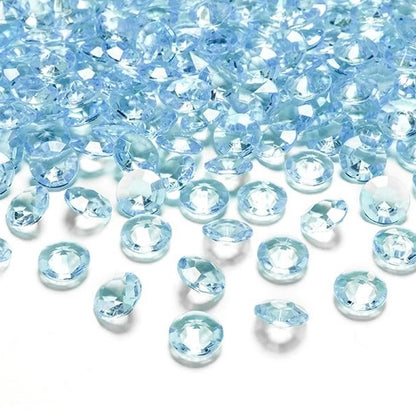 100 Dekosteine Diamant | Ø 12 mm