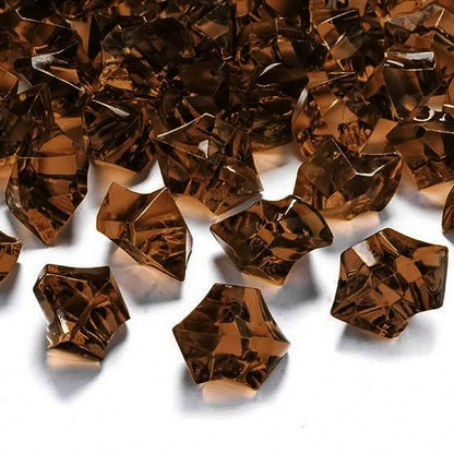 40 Dekosteine Rohkristall/Eis Optik | ca. 2 cm