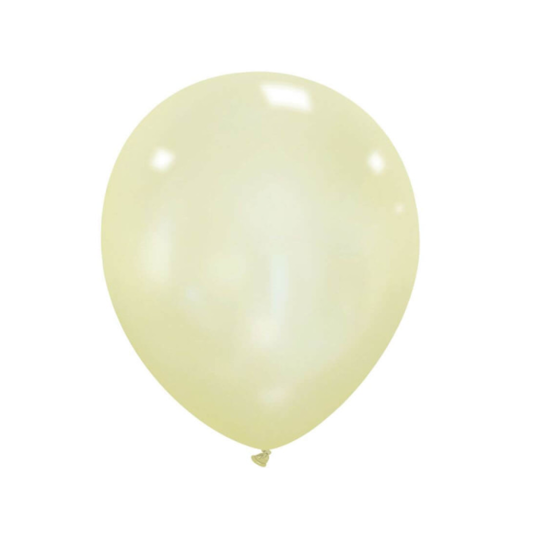 Luftballons Naturlatex | Ø ca. 13 cm - Metallic