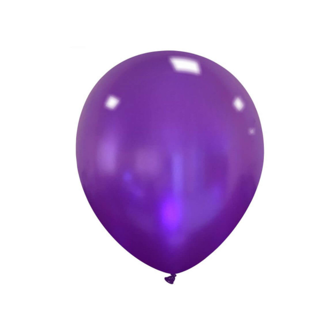 Luftballons Naturlatex | Ø ca. 13 cm - Metallic