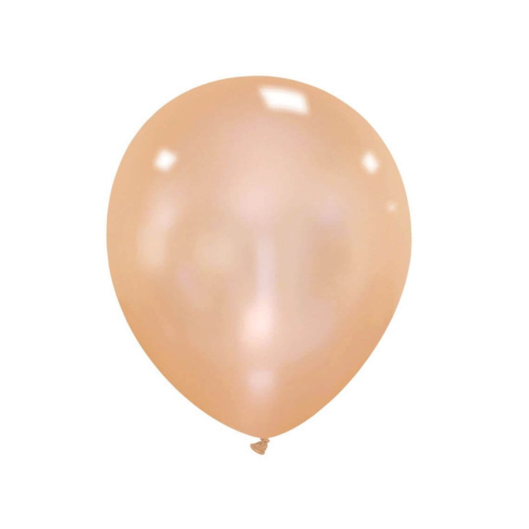 Luftballons Naturlatex | Ø ca. 13 cm - Metallic