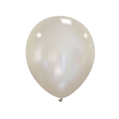 Luftballons Naturlatex | Ø ca. 13 cm - Metallic