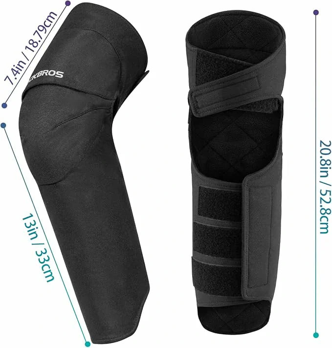 Beinlinge Knieschutz Winter 1 Paar Knieschoner Fleece Winddicht
