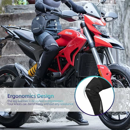 Beinlinge Knieschutz Winter 1 Paar Knieschoner Fleece Winddicht