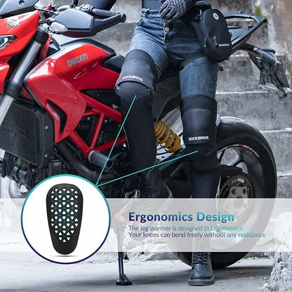 Beinlinge Knieschutz Winter 1 Paar Knieschoner Fleece Winddicht