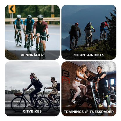 Bequemer Fahrradsattel, Ergonomisch Fahrrad Sattel Mit Druckentlastung & Belüftung, Hochdichter Schaumstoff, Doppelte Federung