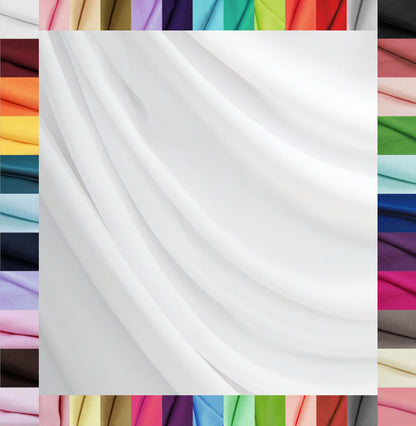 Chiffon Stoff Meterware | Breite 150 cm