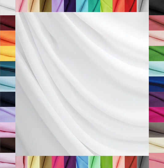 Chiffon Stoff Meterware | Breite 150 cm