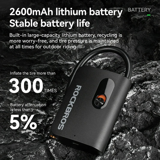 Elektrische Fahrradpumpe 70 PSI  L1