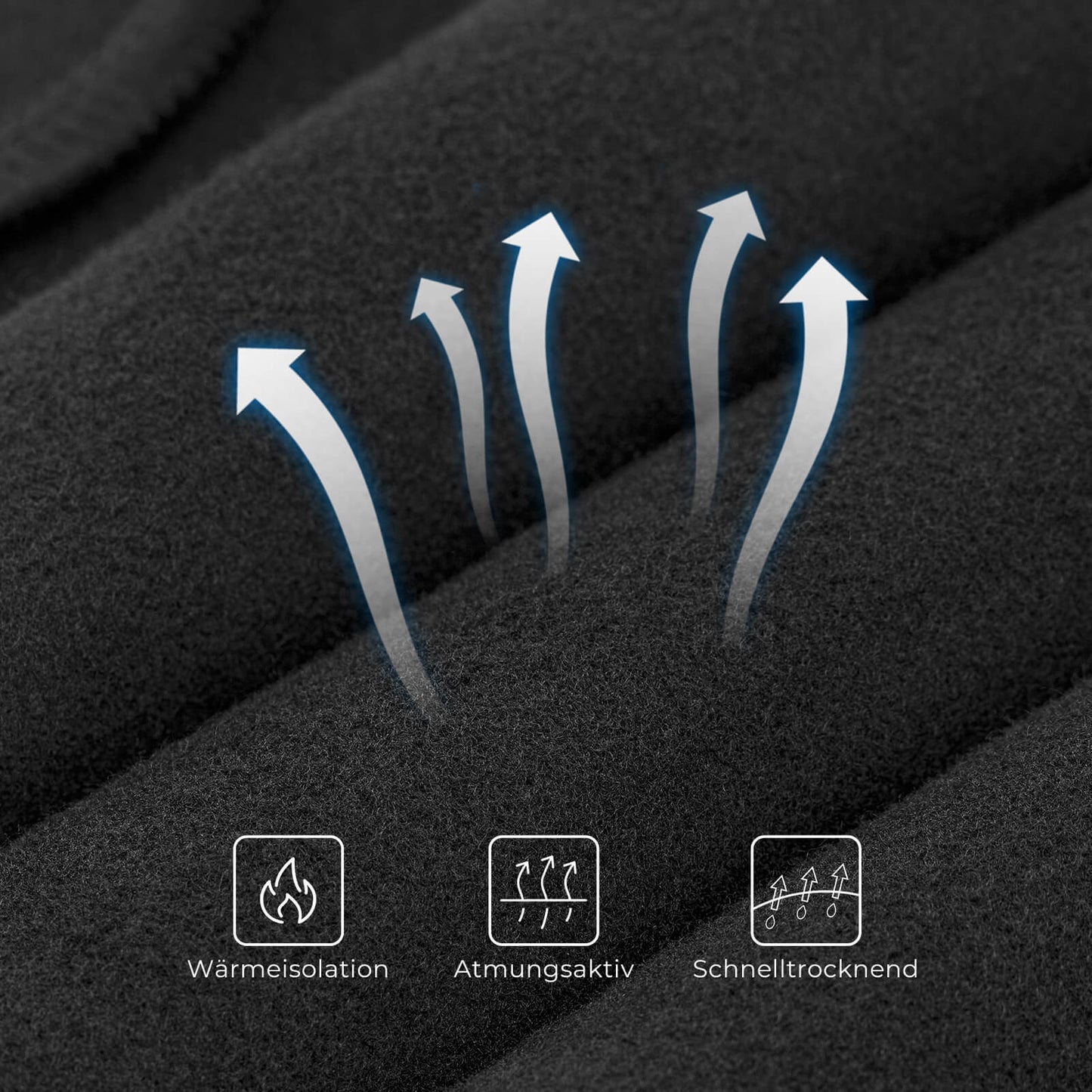 Fahrrad Armlinge Winter Thermo S-3XL (1 Paar)