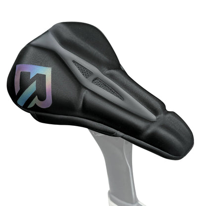 Fahrradsattel Überzug – Ergonomischer Sattelbezug Fahrrad mit Memory-Foam & 3D-geformter Polsterung