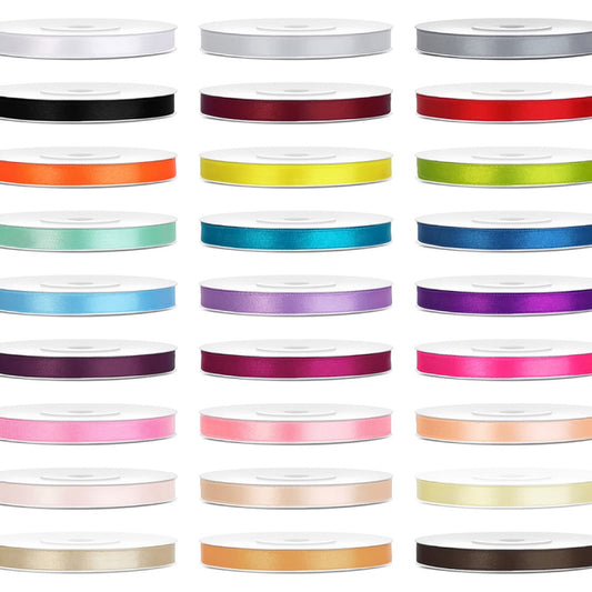 Geschenkband Satin | 25 m x 6 mm